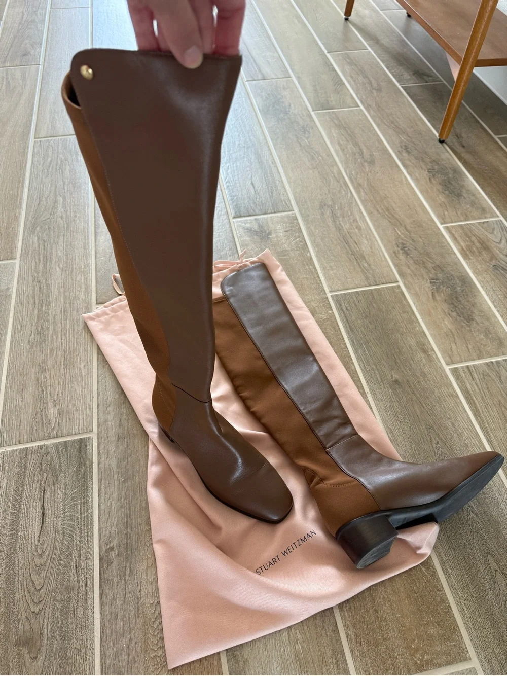 Stuart Weitzman 5050 Brown Over-the-Knee Boots
